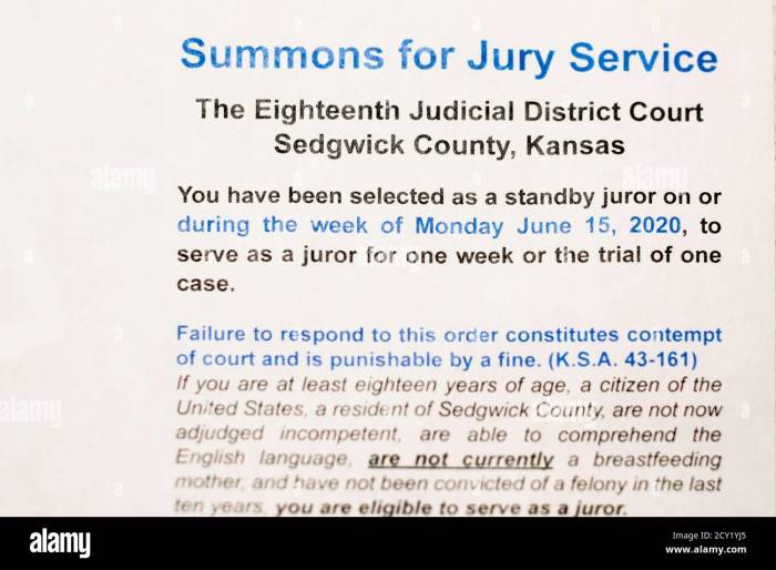 Official jury summons worksheet answers