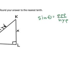 Solve each triangle. round answers to the nearest tenth